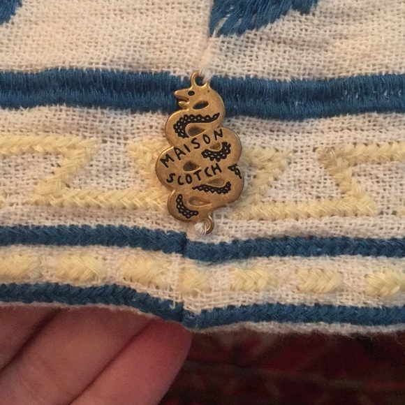 Blue & Cream Sundress made by Scotch&Soda; Size P - Picture 6 of 6